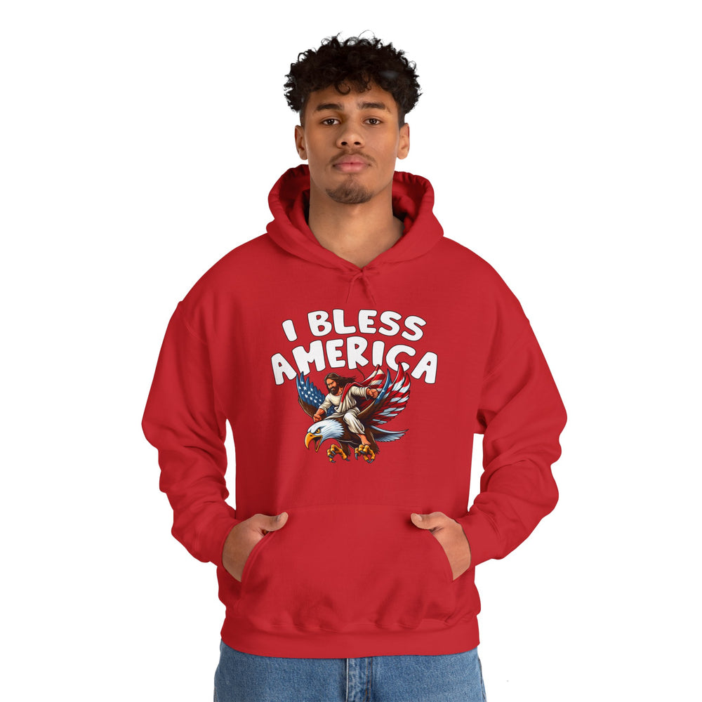 I Bless America Hooded Sweatshirt
