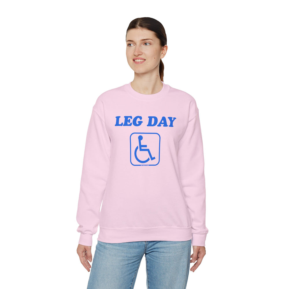 Leg Day Handicap Crewneck Sweatshirt