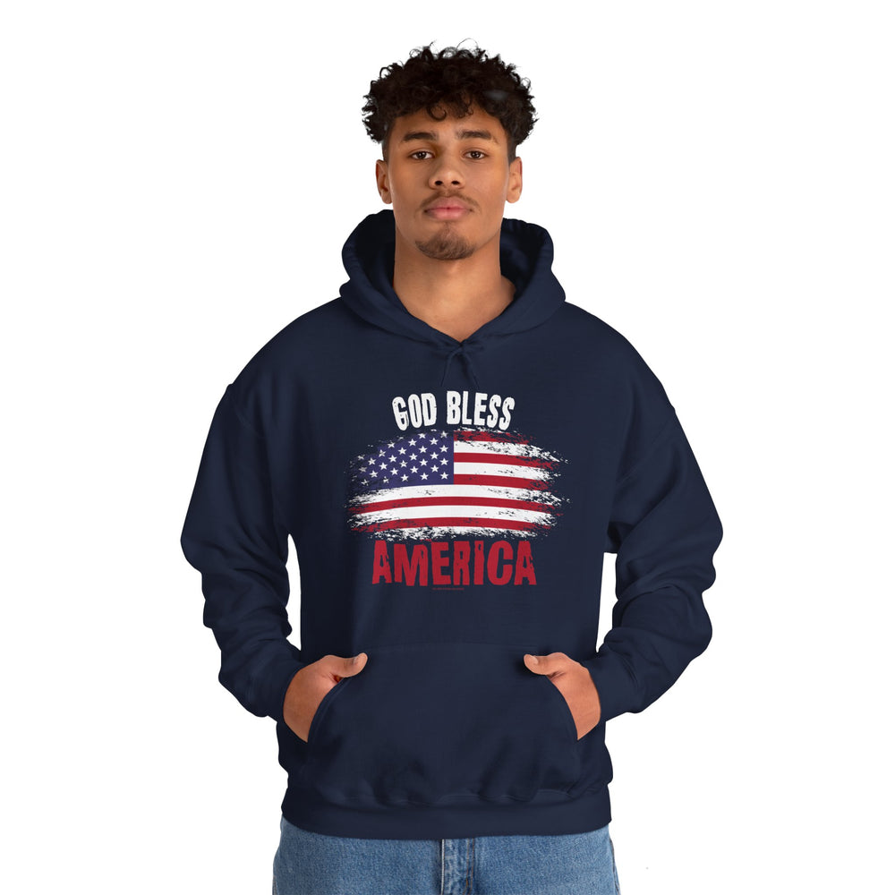 God Bless America Hooded Sweatshirt