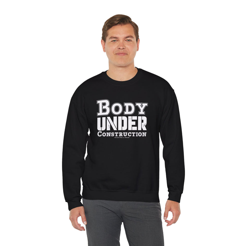 Body Under Construction Crewneck Sweatshirt