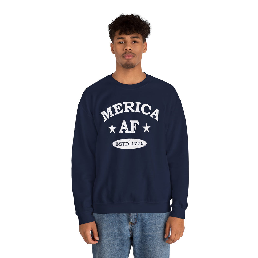 Merica AF Crewneck Sweatshirt