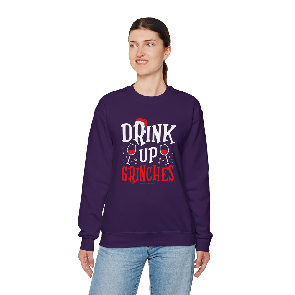 Drink Up Grinches Crewneck Sweatshirt