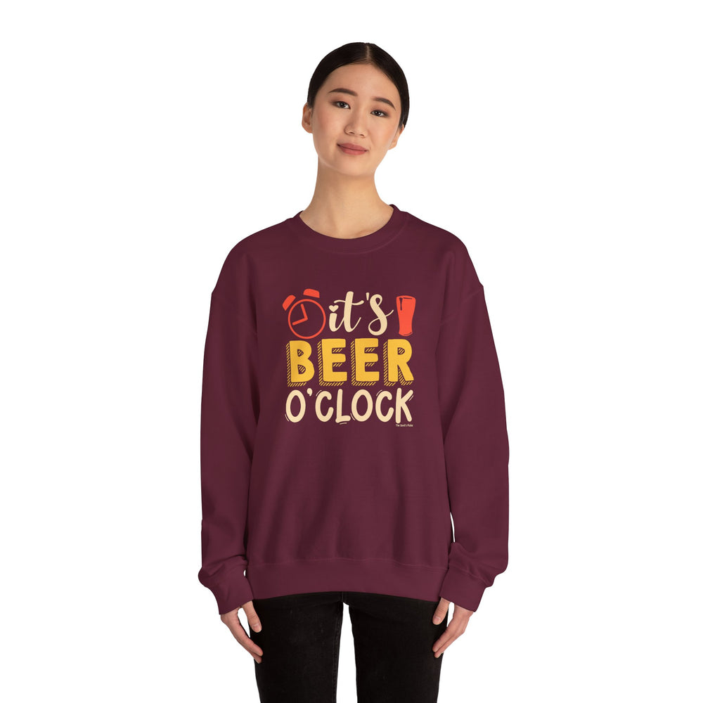 It's Beer O'clock Crewneck Sweatshirt