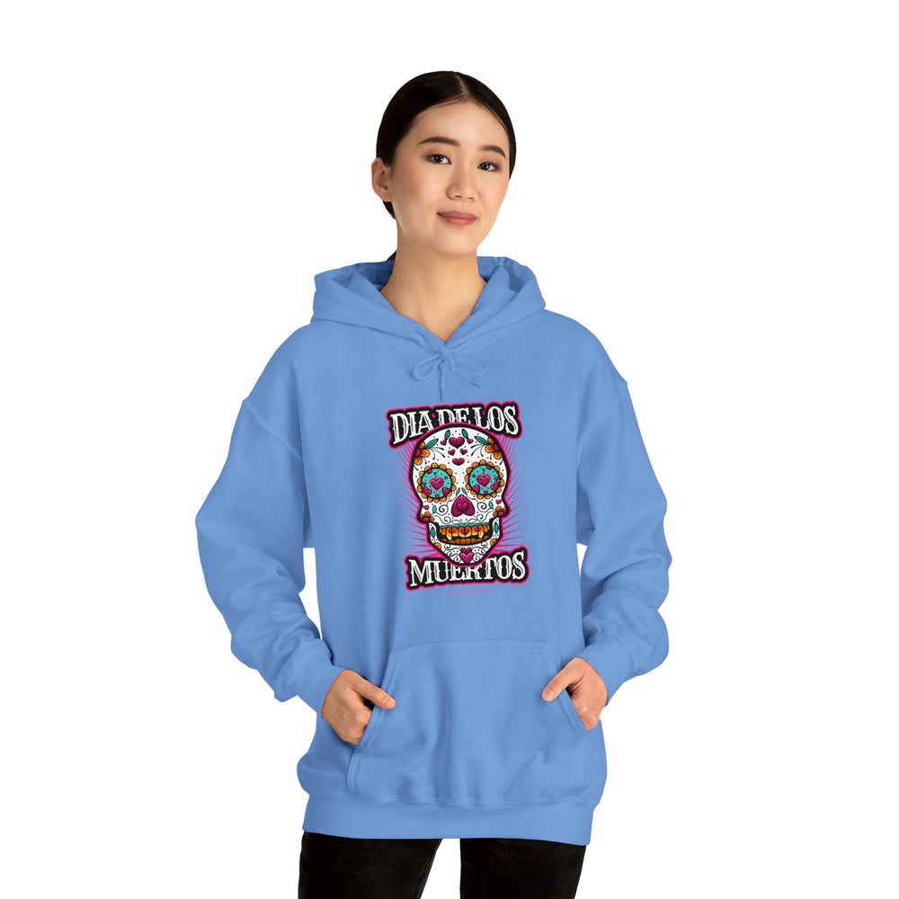 Dia De Los Muertos Skull Hooded Sweatshirt