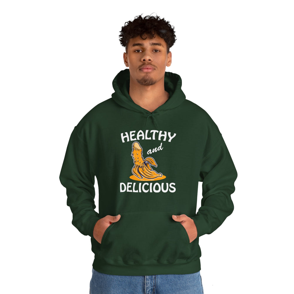 Healthy and Delicious Hooded Sweatshirt