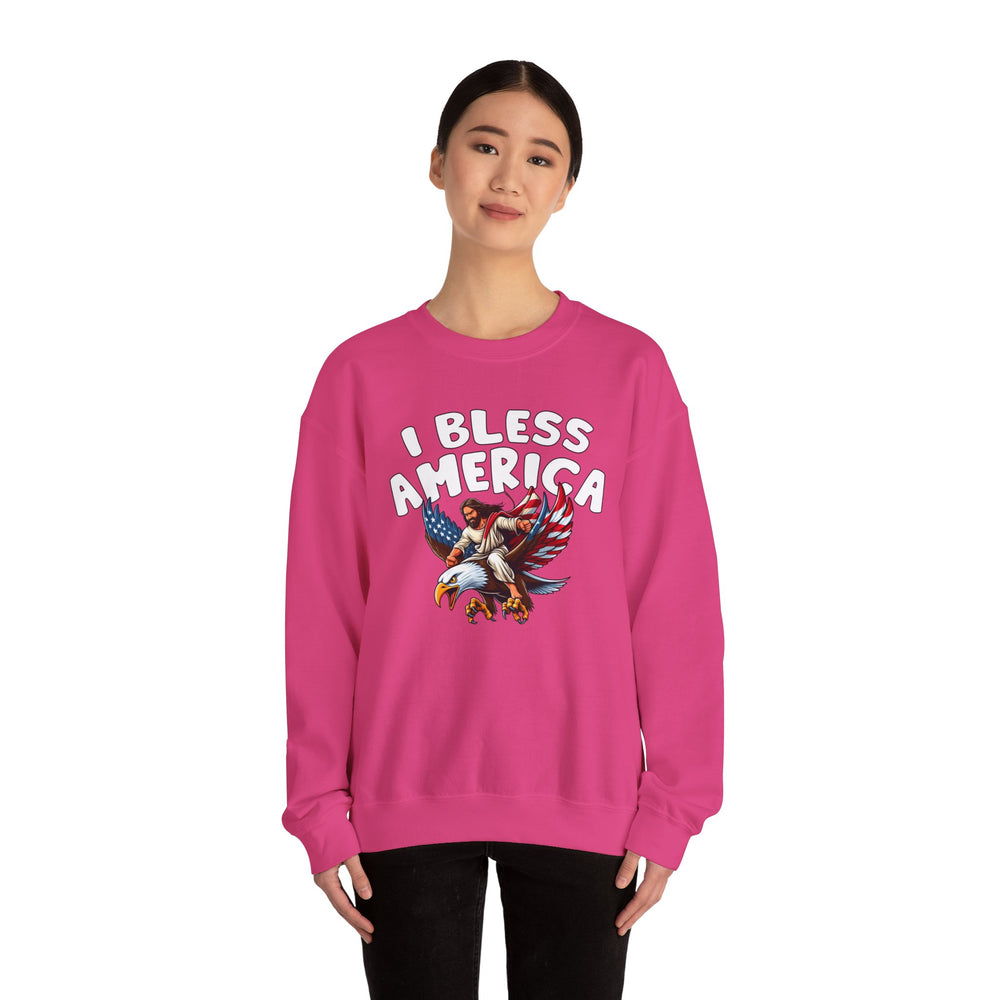 I Bless America Crewneck Sweatshirt