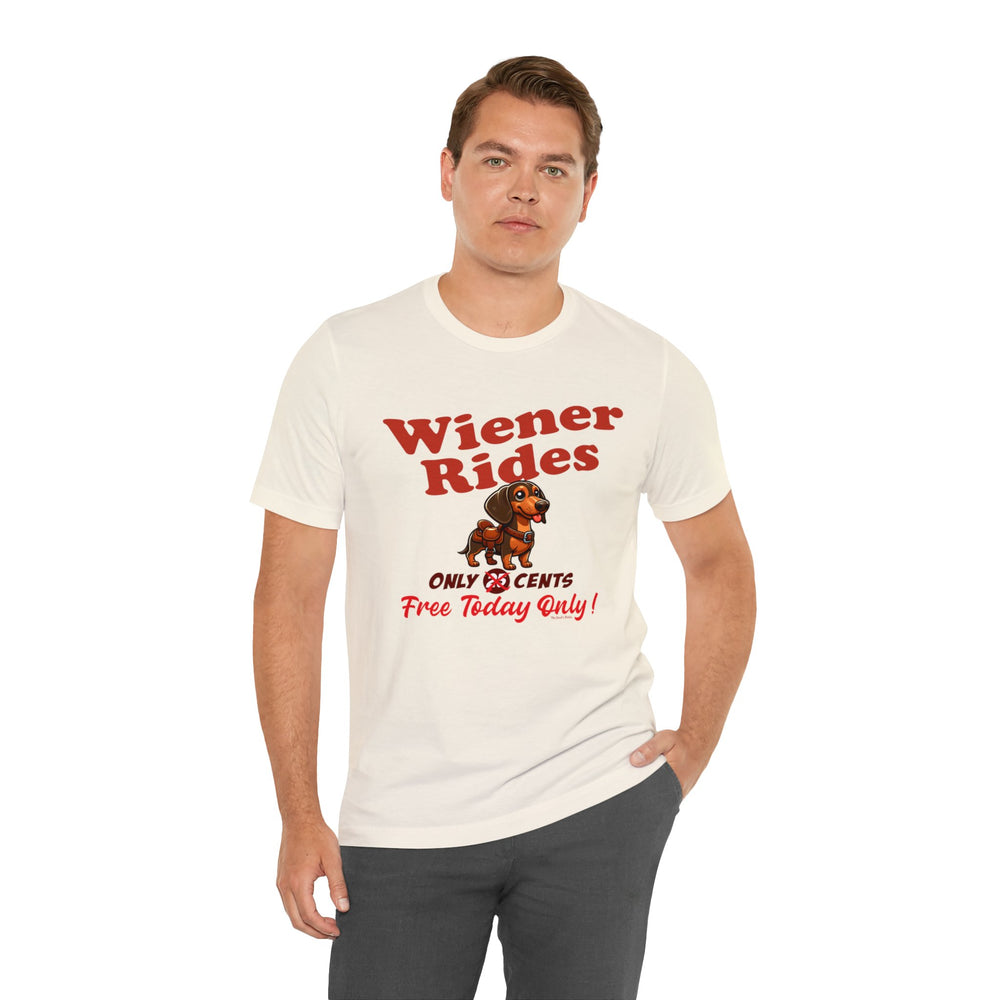 Free Wiener Rides T-Shirt