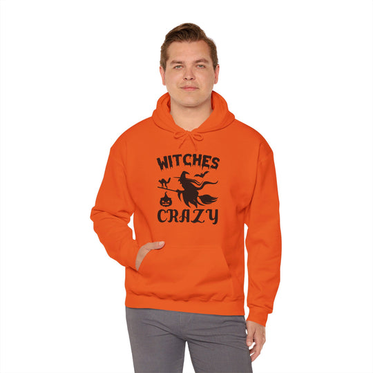 Witches Crazy Hooded Sweatshirt