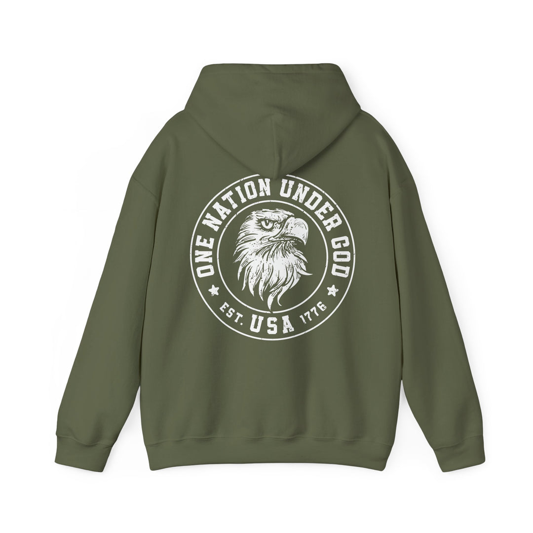 One Nation Under God Hooded Sweatshirt
