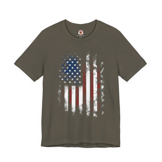 Distressed American Flag T-Shirt
