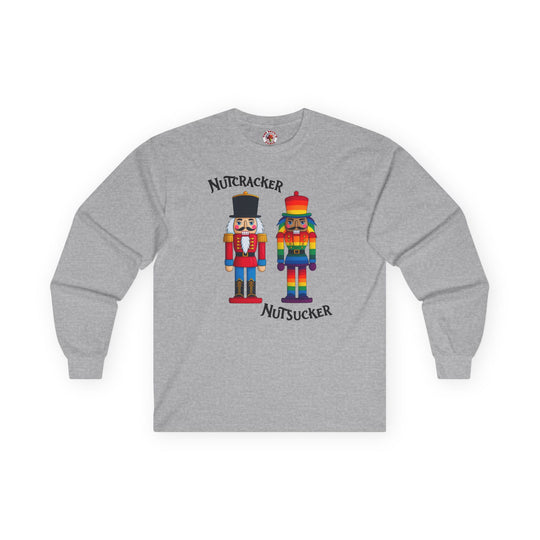 Nutcracker or Nutsucker Long Sleeve Tee