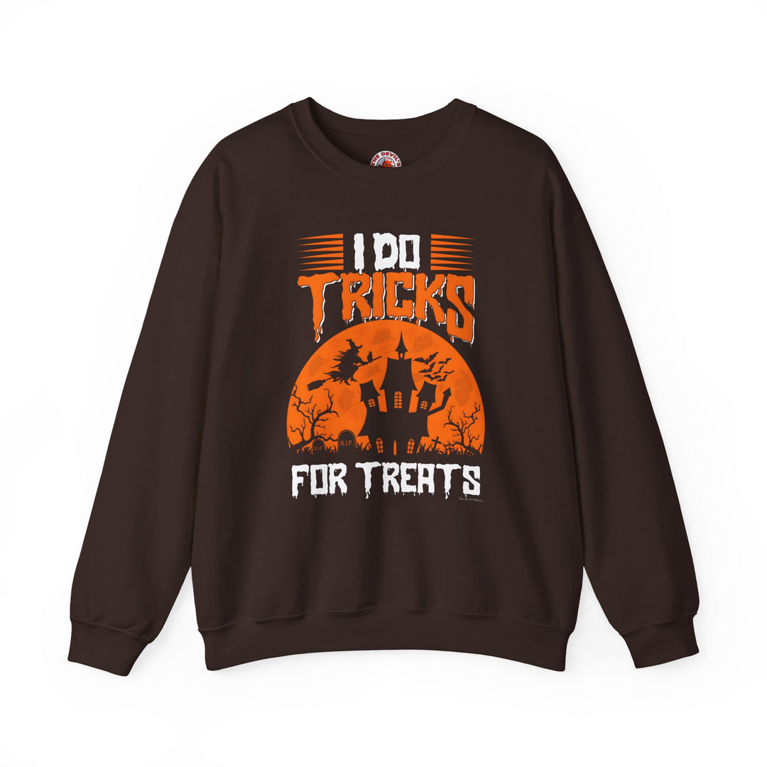I Do Tricks For Treats Crewneck Sweatshirt