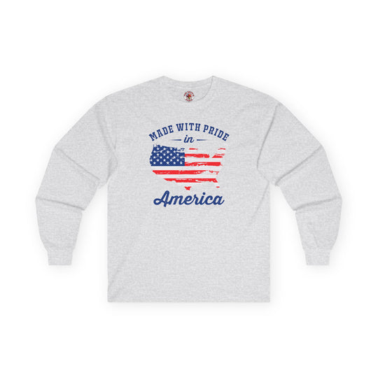 Made With Pride In America Long Sleeve Tee