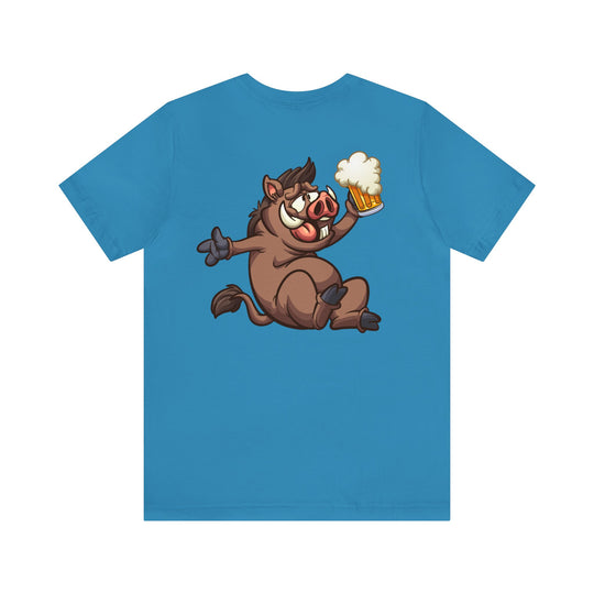 Beer Drinking Boar T-Shirt