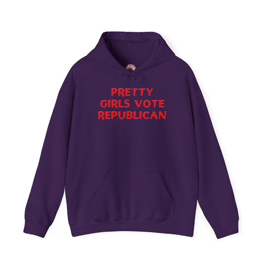 Pretty Girls Vote Republican Hooded Sweatshirt