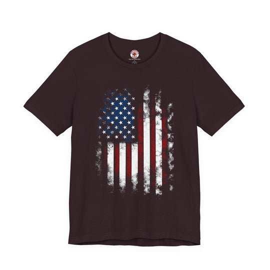Distressed American Flag T-Shirt