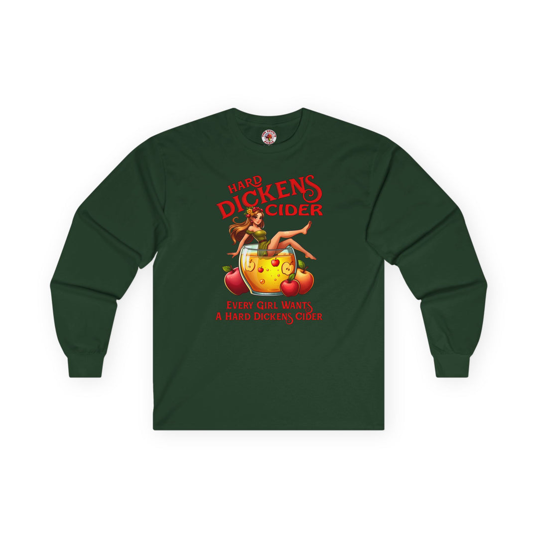 Hard Dickens Cider Long Sleeve Tee
