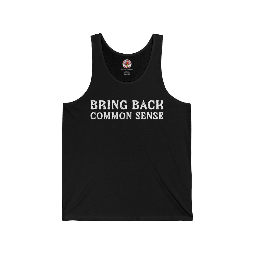 Bring Back Common Sense Tank Top