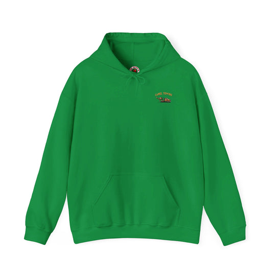 Camel Towing Back Hooded Sweatshirt