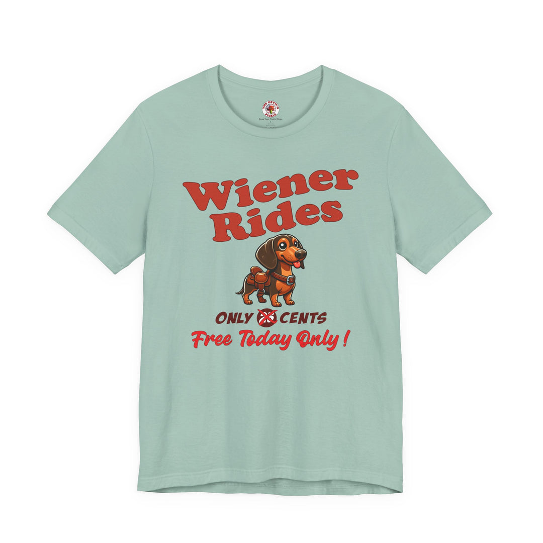 Free Wiener Rides T-Shirt