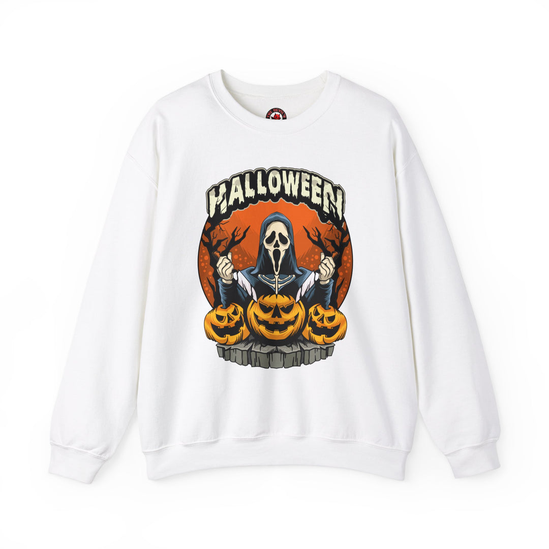 Screamer Killer Ghost Halloween Crewneck Sweatshirt