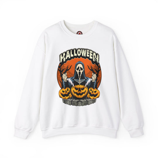 Screamer Killer Ghost Halloween Crewneck Sweatshirt