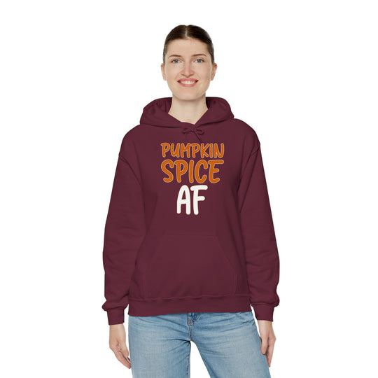 Pumpkin Spice AF Hooded Sweatshirt