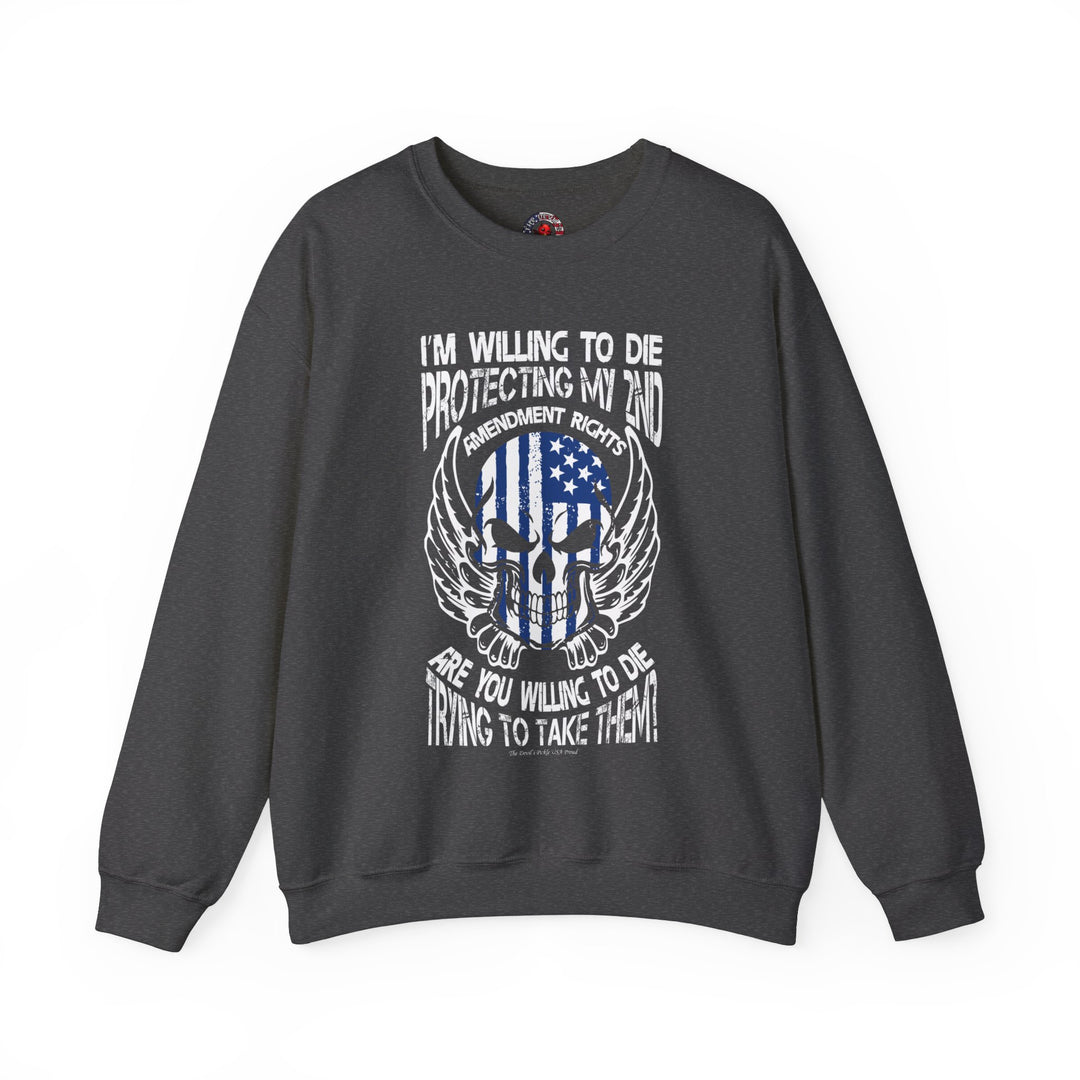 Protecting My 2nd Amendment Rights Crewneck Sweatshirt