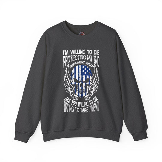 Protecting My 2nd Amendment Rights Crewneck Sweatshirt