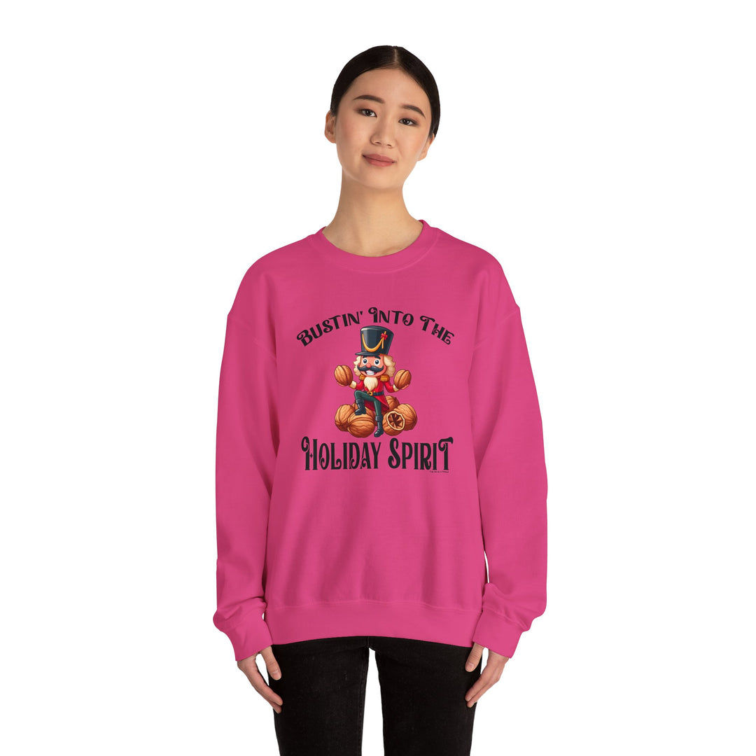 Bustin' Into The Holiday Spirit Crewneck Sweatshirt