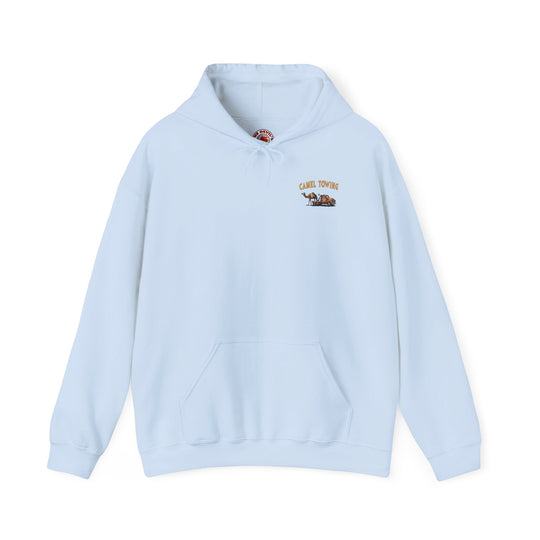 Camel Towing Back Hooded Sweatshirt