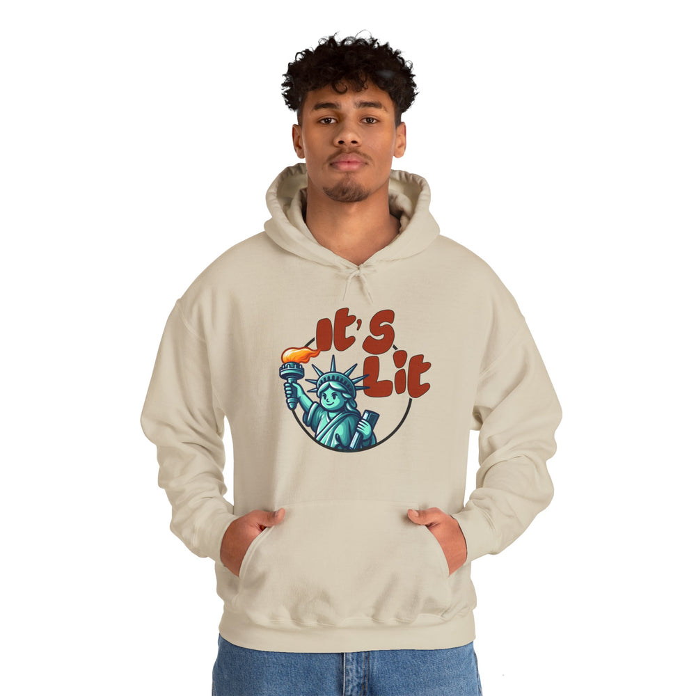 It's Lit Hooded Sweatshirt