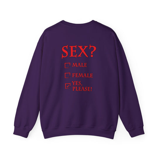 Sex? Yes, Please Crewneck Sweatshirt