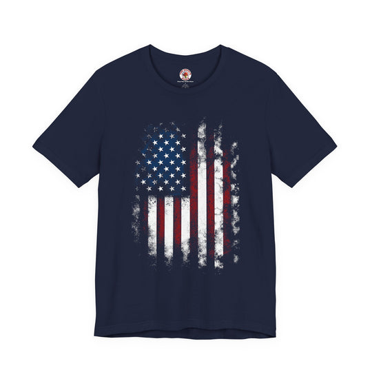 Distressed American Flag T-Shirt