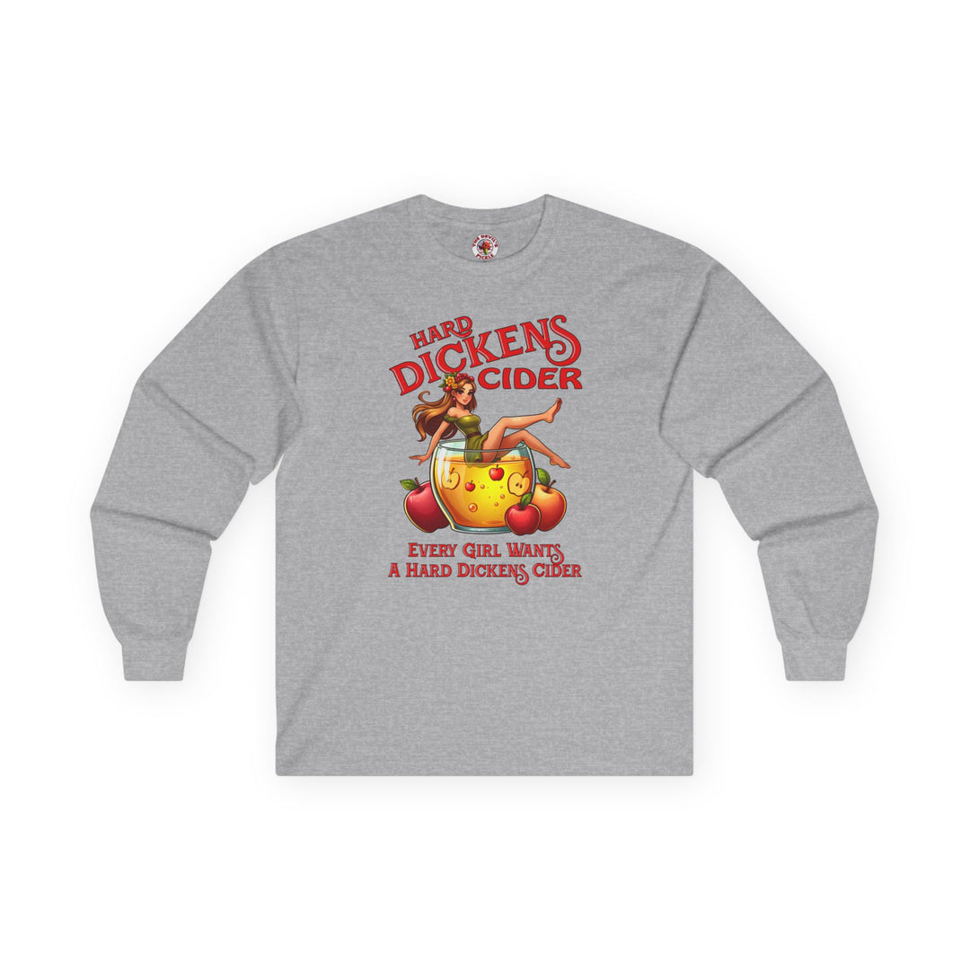 Hard Dickens Cider Long Sleeve Tee