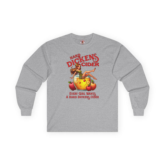Hard Dickens Cider Long Sleeve Tee