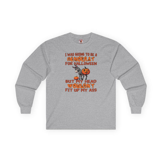 Democrat for Halloween Long Sleeve Tee