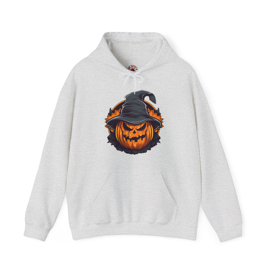 Scary Witch Pumpkin Halloween Hooded Sweatshirt