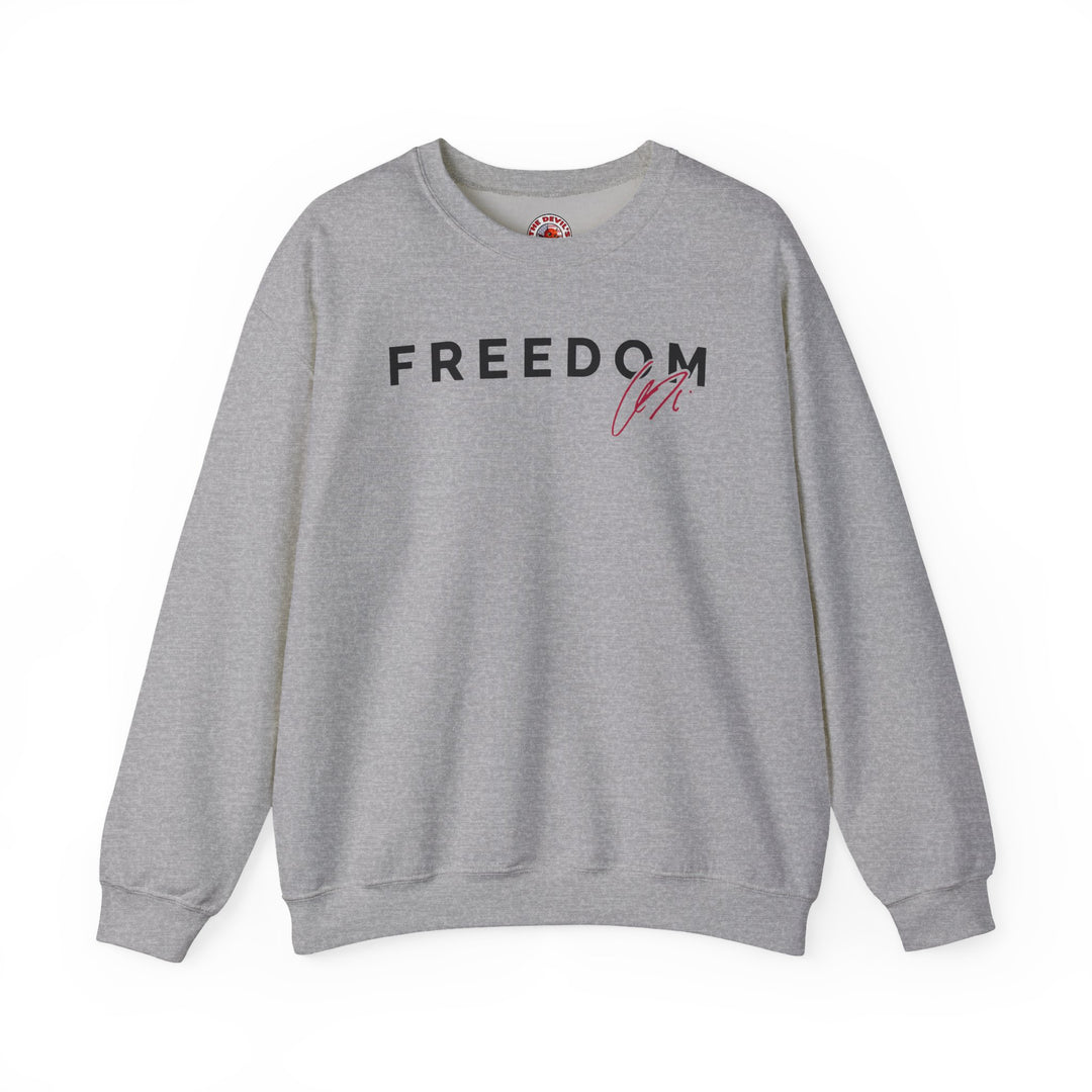 Charlie Kirk Freedom Crewneck Sweatshirt
