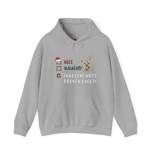 Innocent Until Proven Guilty Hooded Sweatshirt