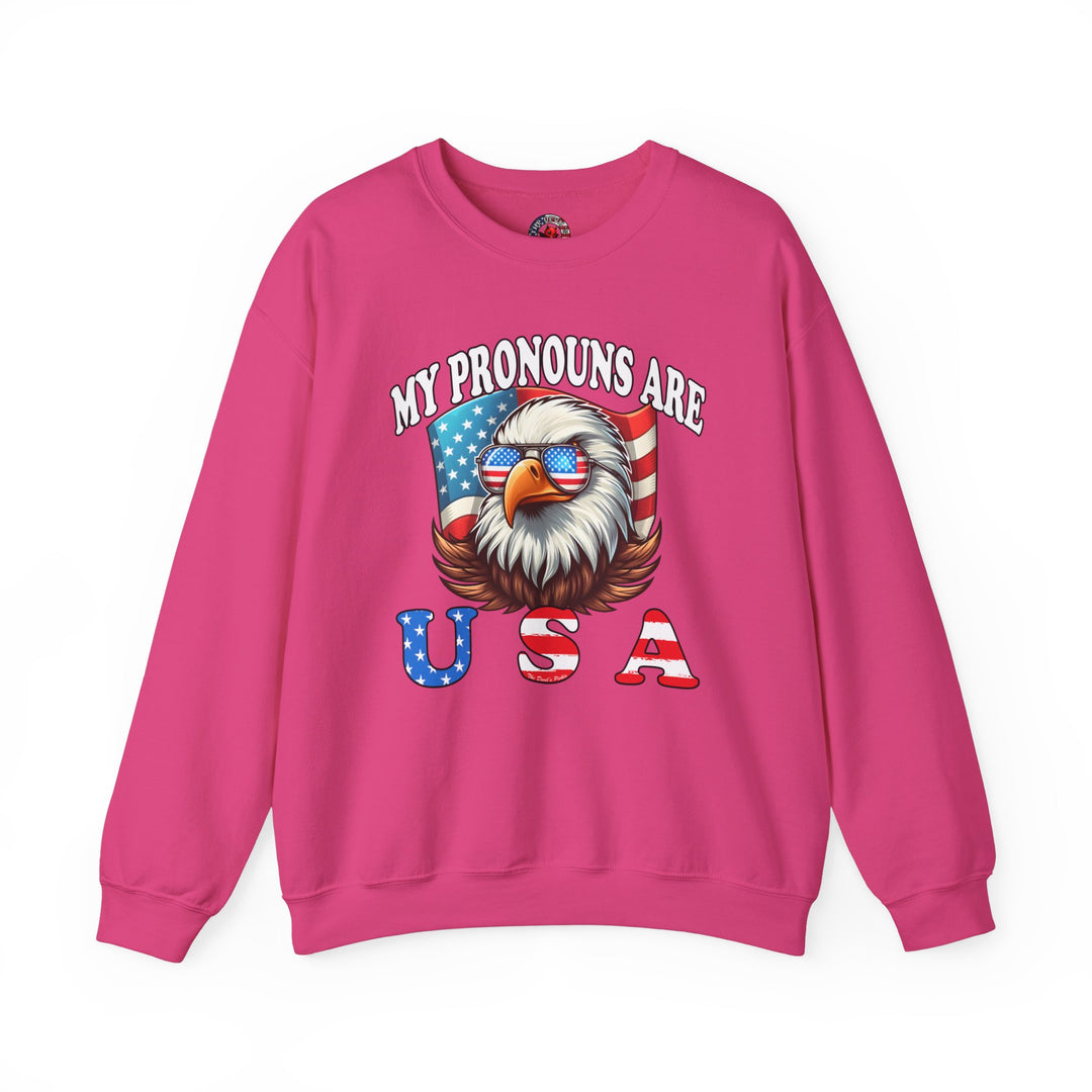 My Pronouns Are U.S.A Crewneck Sweatshirt