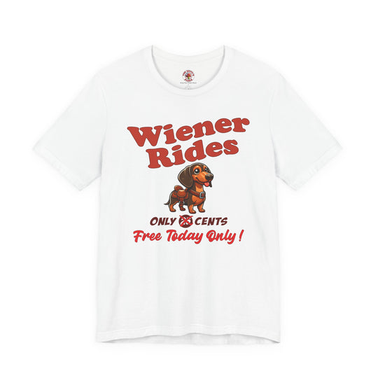 Free Wiener Rides T-Shirt