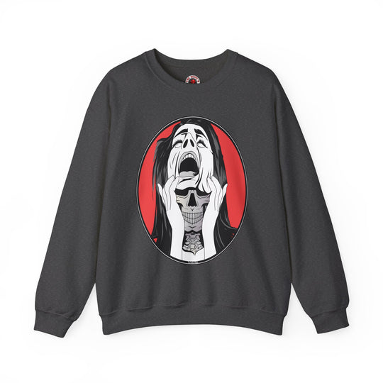 Skull Woman Crewneck Sweatshirt