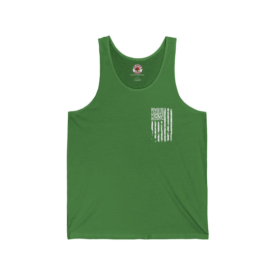 American Flag QR Code Tank Top