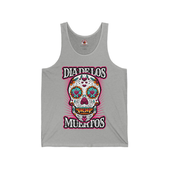 Dia De Los Muertos Skull Tank Top