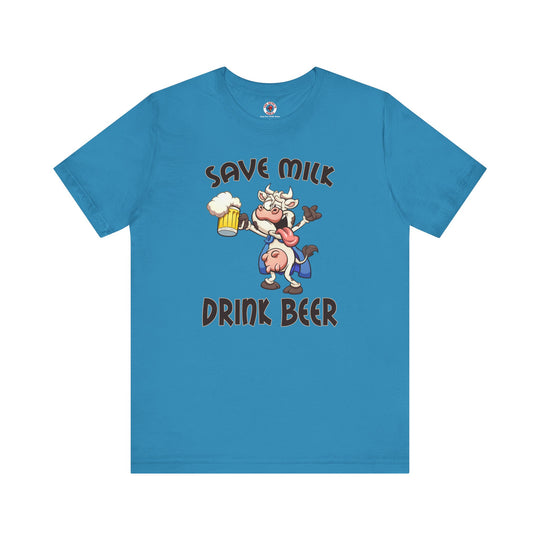 Save Milk Drink Beer T-Shirt