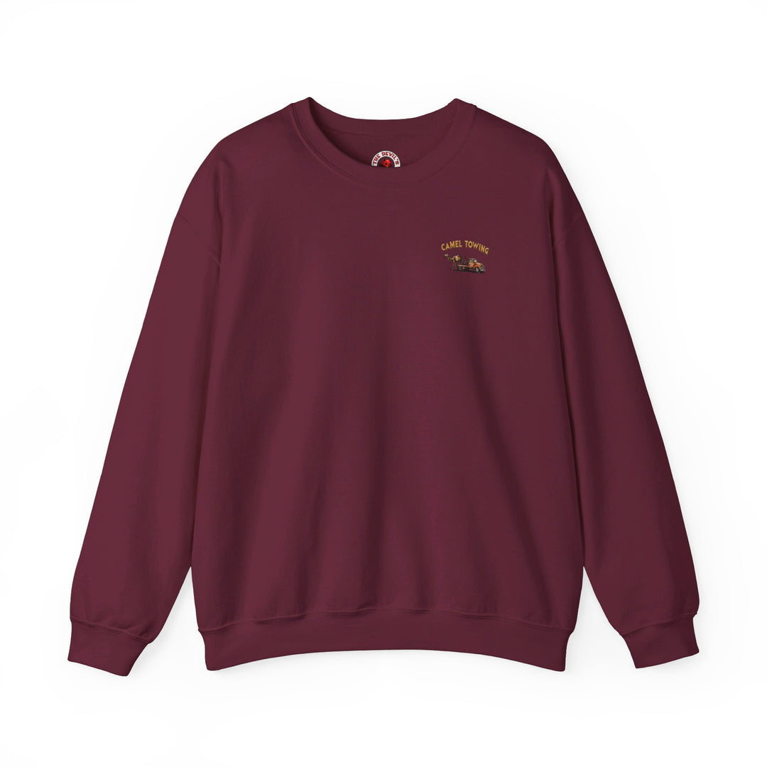 Camel Towing Back Crewneck Sweatshirt