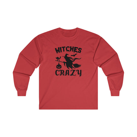 Witches Crazy Long Sleeve Tee