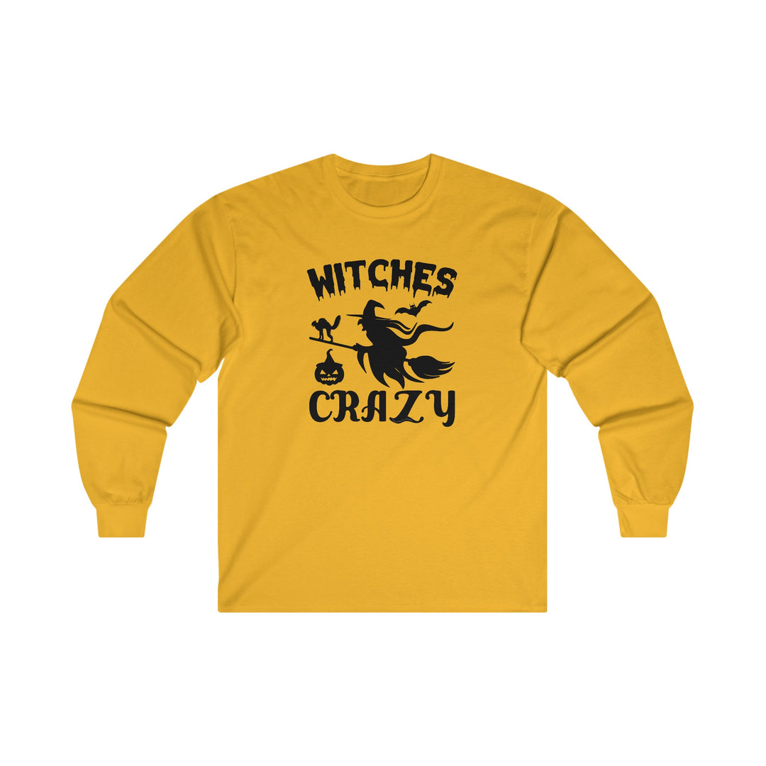 Witches Crazy Long Sleeve Tee