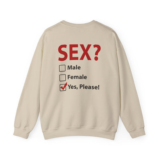 Sex? Yes, Please Crewneck Sweatshirt